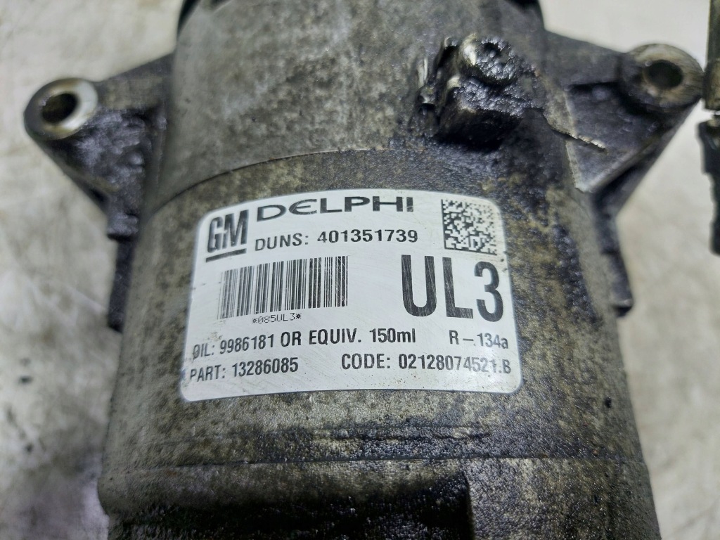 Компрессор компрессор кондиционера 13286085 opel astra h zafira b Недорого