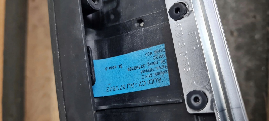 фото №11, A6 c7 4g молдинг dekor тунель drewno 4g0864261l le2 a7 4g