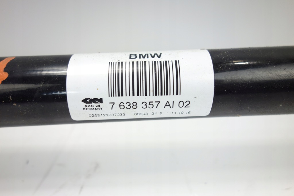 фото №4, Привідний вал ліва задня bmw 5 gt f07 7638357