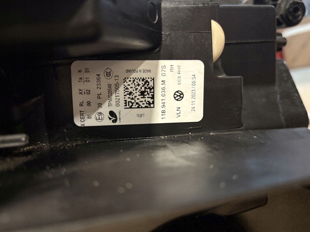 фото №12, Vw id.4 id4 лампа правий перед iq light full led 11b941036m