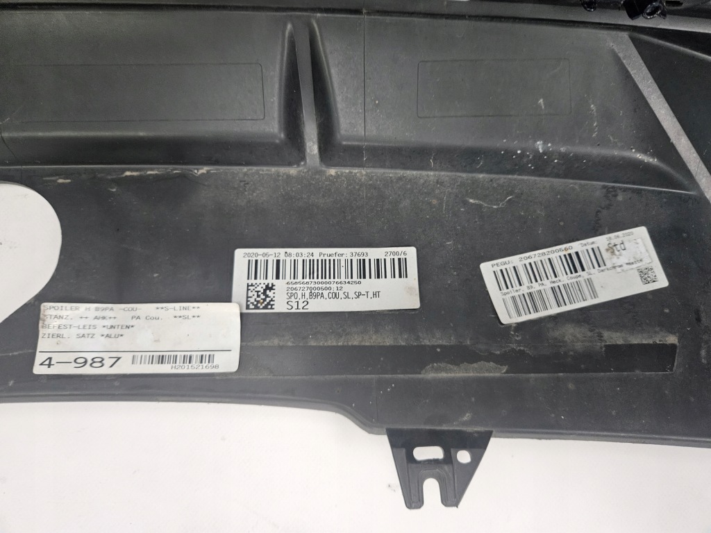 Audi a5 8w 2 s-line рестайлинг  19 - 24 бампер задний 4 x pdc 8w6807511h с Разборки