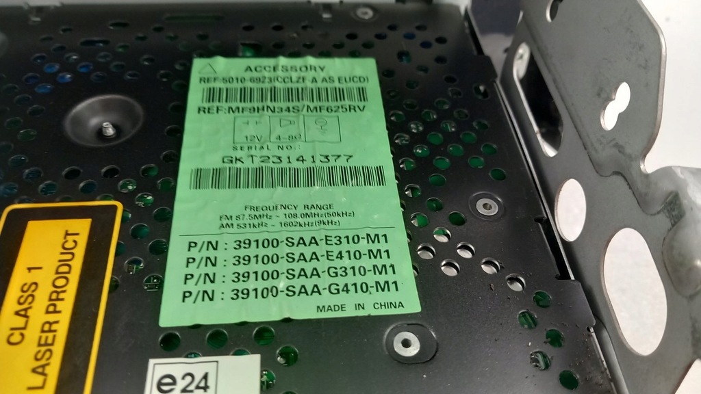 фото №4, Honda jazz ii fl панель обдув радио cd europa