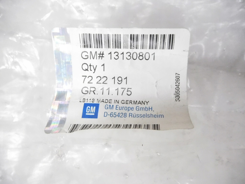 фото №6, Молдинг порог левая opel zafira b оригинальный номер 13130801