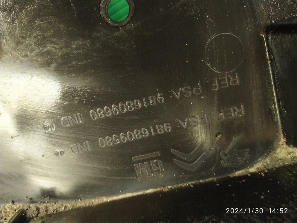 фото №9, Защита pod бампер rifter berlingo iv 9816809580