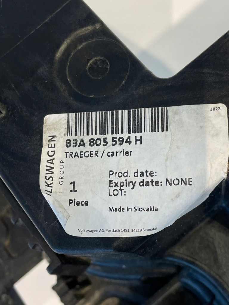 фото №8, Audi q3 ii pas передній підсилювач 83a805594h