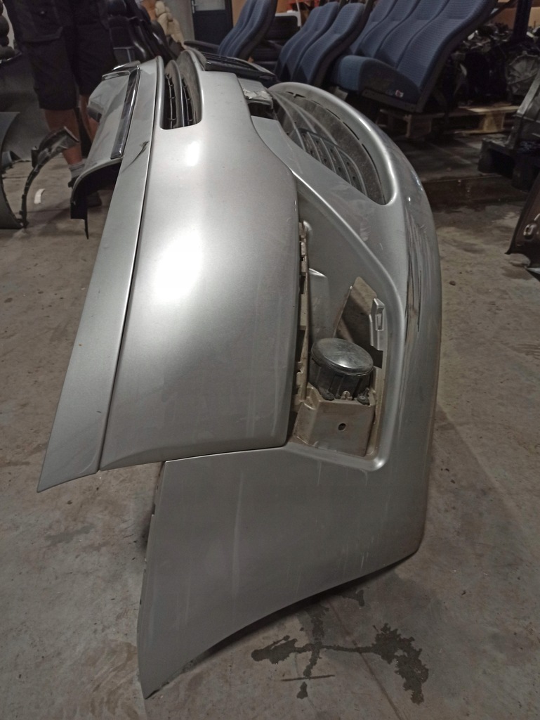 фото №7, Citroen c4 grand picasso бампер передний серебристый