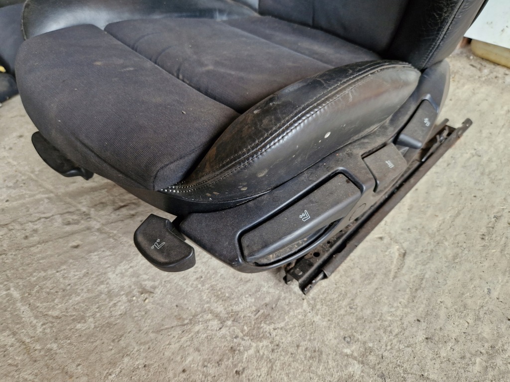 фото №5, Сиденье сиденья комплект заднее сиденье подогрев полукожа bmw e46 kombi touring