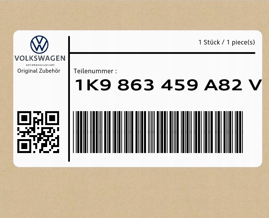 фото №1, Накладка 1k9863459a82v vw golf