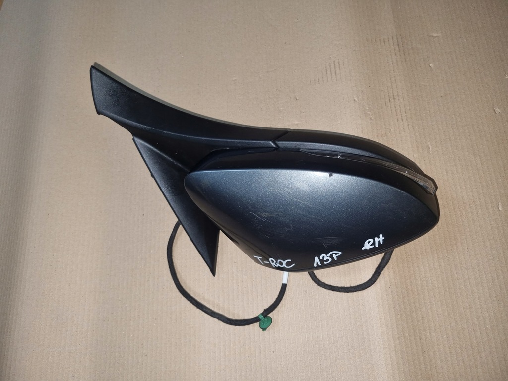 фото №9, Vw t-roc 17- дзеркало праве 13 pin