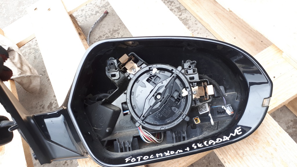 фото №6, A6 c7 4g s6 дзеркало праве складний lz9y anglik