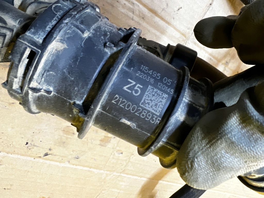 фото №9, Комплект магістраль водяна термостат шланг wody dacia dokker 1.5 blue dci