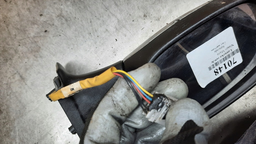 фото №5, Зеркало левая nissan micra k12 03r 5 pin