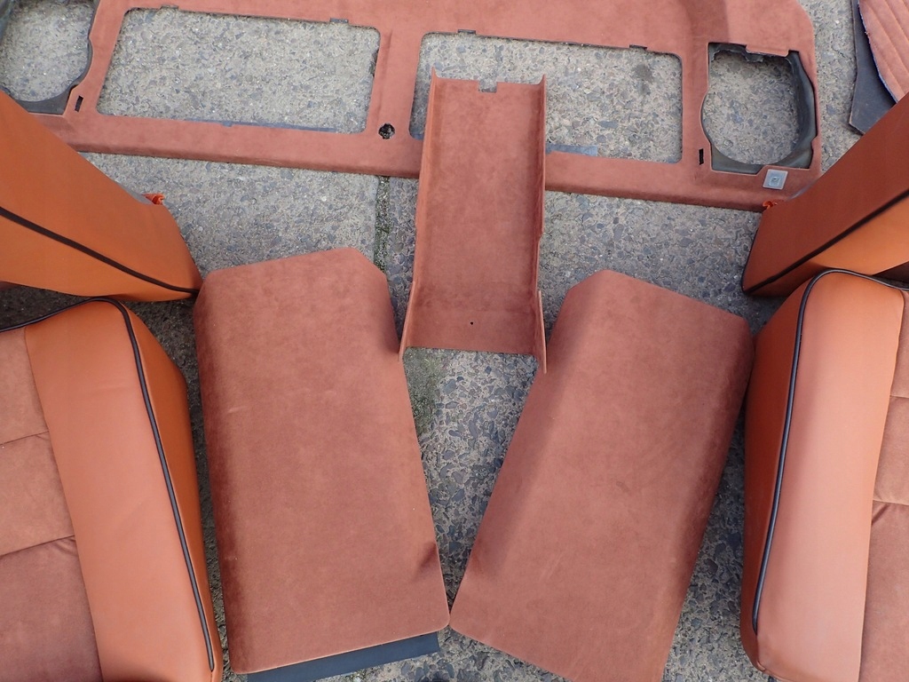 фото №8, Mercedes sec c126 повний салон сидіння recaro заднє сидіння консоль alcantara