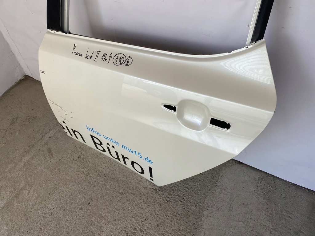 фото №10, Nissan leaf ii 2017r- дверь левая задние