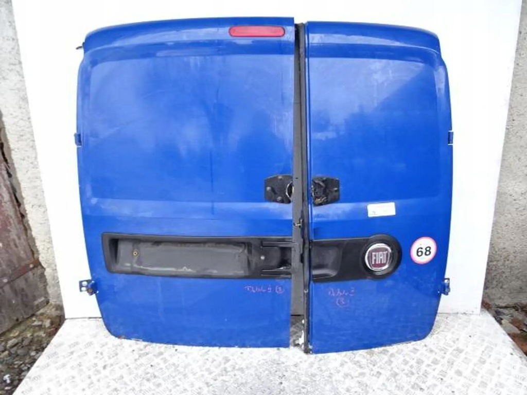 фото №11, Дверь задняя крышка багажника kpl. fiat doblo ii 479