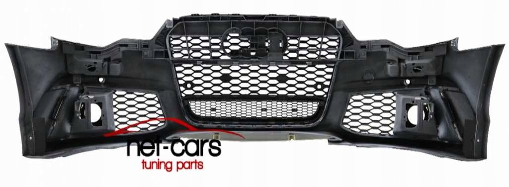 фото №6, Бампер диффузор audi a6 c7 4g 15- s line rs6 решётка радиатора