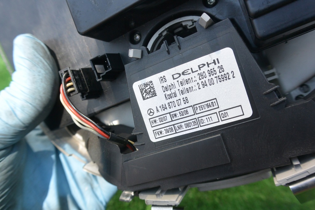 фото №8, Лампа свет потолочный mercedes ml gl 164 w251