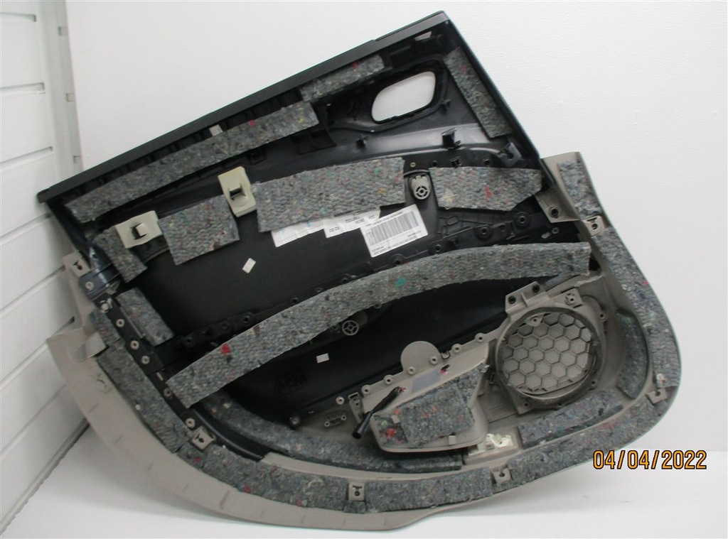 фото №14, Обшивка дверь правый задняя шторка citroen c5 iii x7 96829602zw