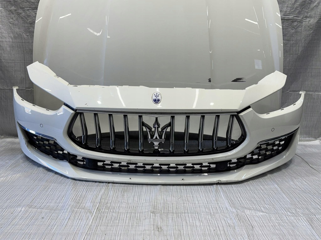 фото №5, Перед kompletny бампер капот лампы maserati ghibli m157 gt