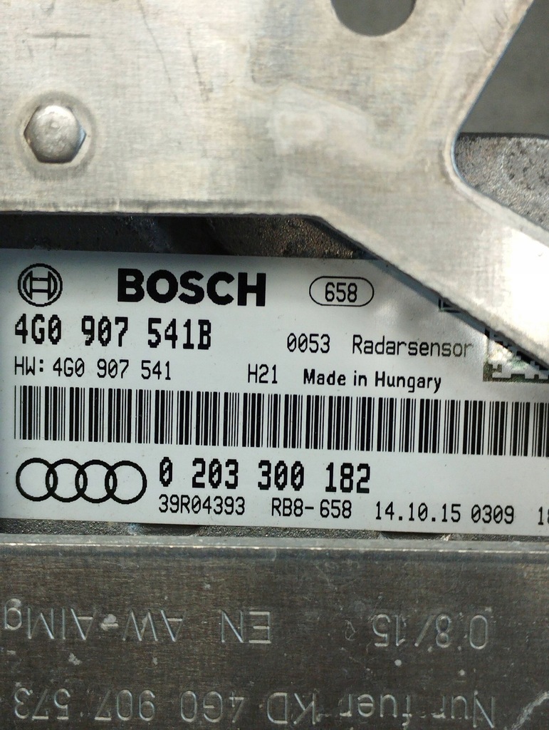 фото №4, Audi a7 4g 2016 радар distronic 4g0907541b