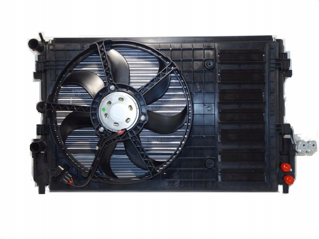 фото №1, Комплект радиатор+ вентилятор skoda roomster 1.2 tsi