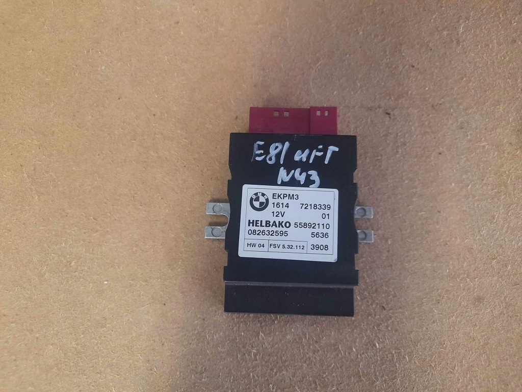 фото №1, Bmw e81 модуль блок керування насоса пального 7218339