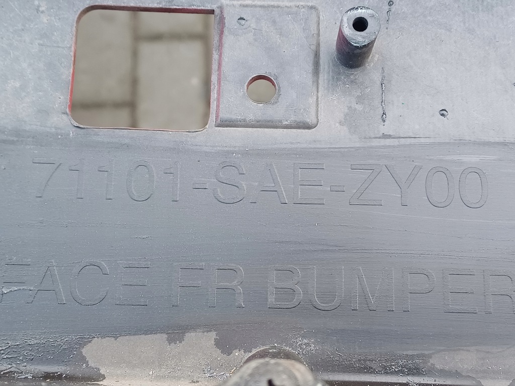 фото №9, Honda jazz 2 ii lift - бампер передний перед 71101saezy00