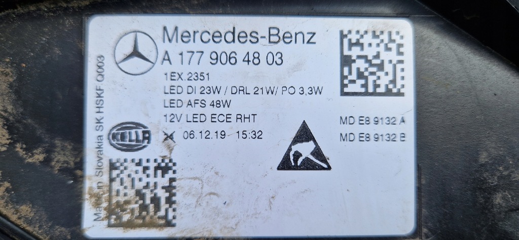 фото №9, Бампер передній mercedes w177