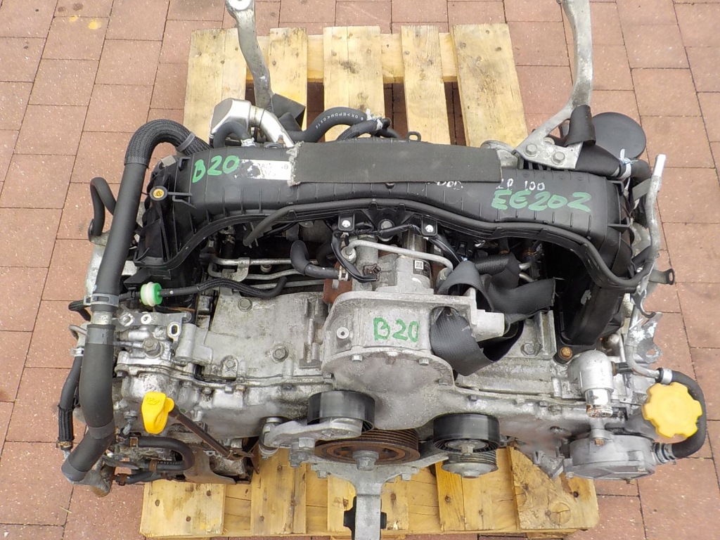 фото №15, Subaru outback 11r 2.0d 150km двигатель ee20z kompletny пластиковый