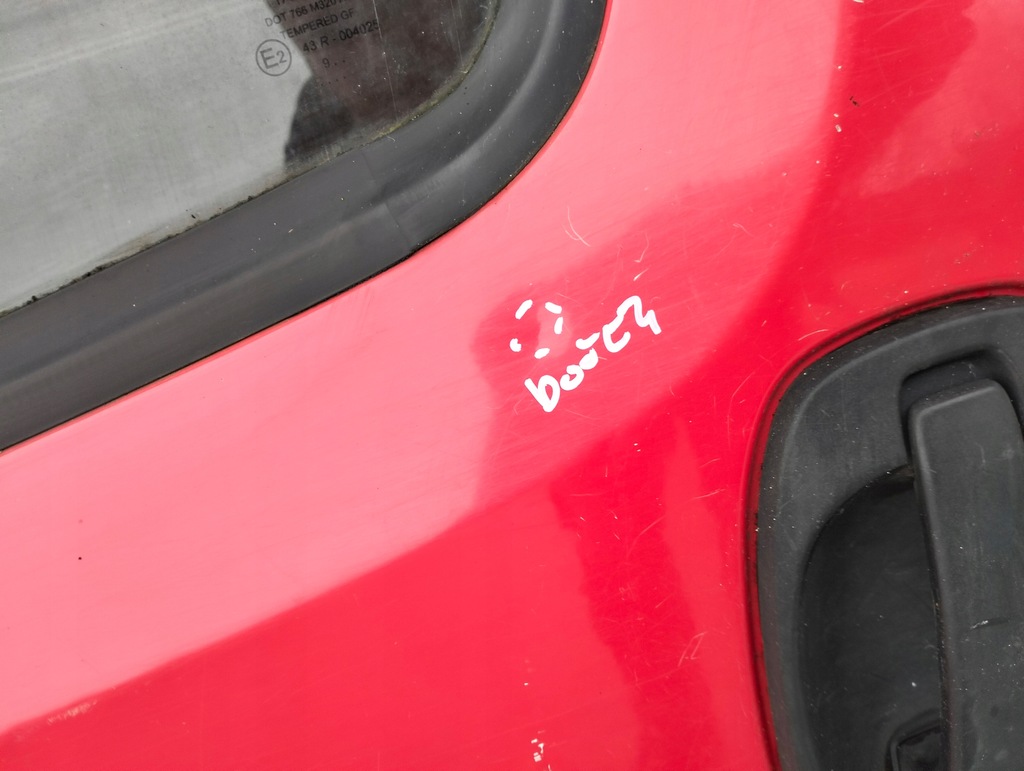 фото №11, Дверь левая перед peugeot bipper nemo fiorino 2007-2012 цвет 005