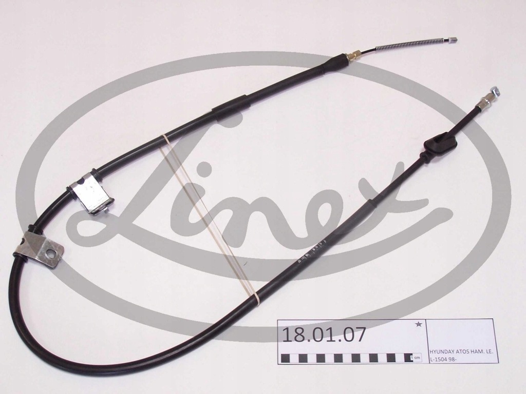 фото №2, Linex трос тормоза hyundai atos 98- le