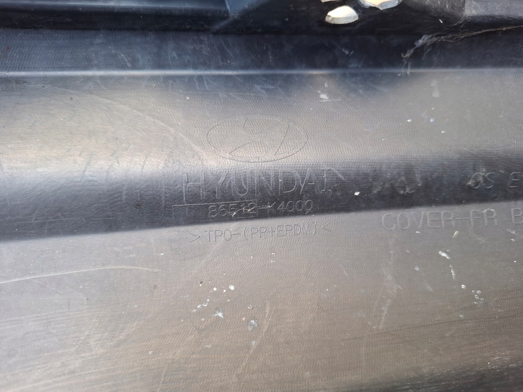 фото №11, Спойлер накладка бампер перед hyundai kona 1 i електрик 86512-k4000