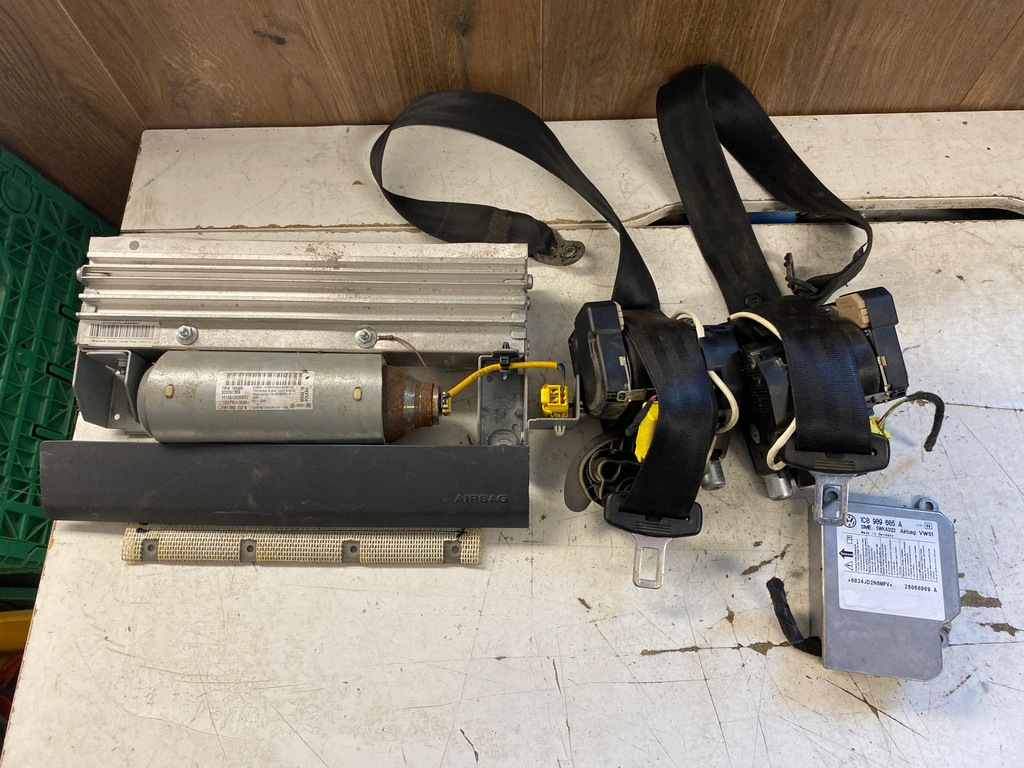 фото №1, Vw t5 multivan подушка подушка безопасности датчик ремни