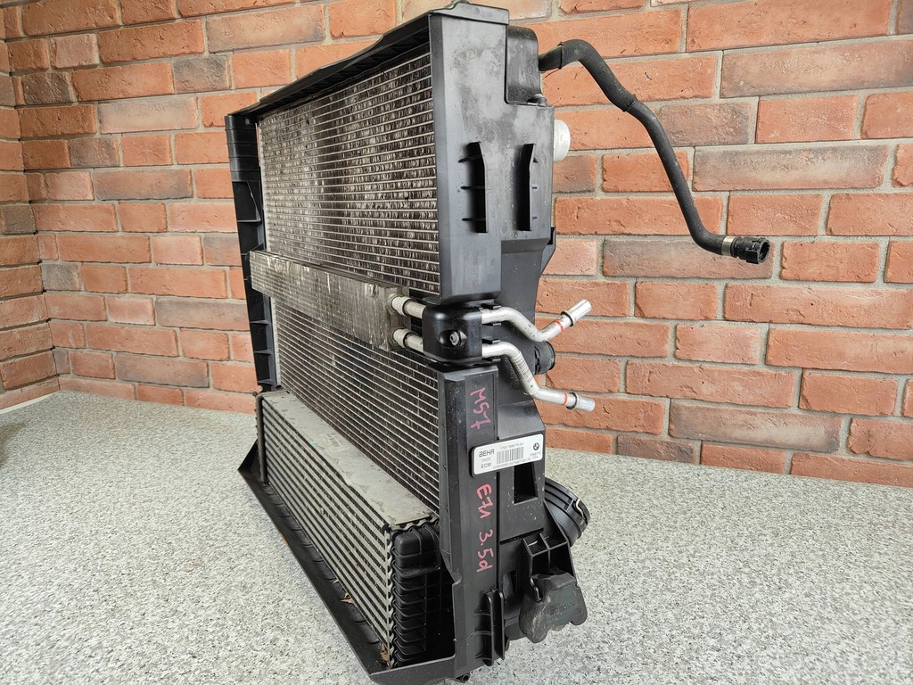 фото №7, Комплект радіатор інтеркулер 7809321 7586775 bmw x5 e70 x6 e71 3.0d 4.0d