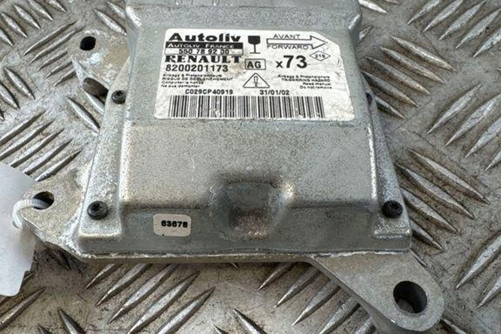 фото №1, Модуль подушка безпеки renault vel satis bj0_ 8200201173 2.2l дизель 2003