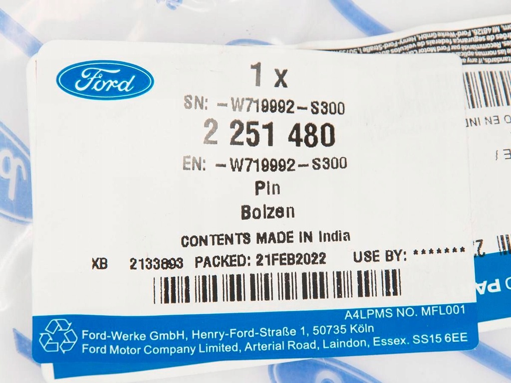 фото №4, Штифт 9 x 0,8 накладки порога ka+ 18-