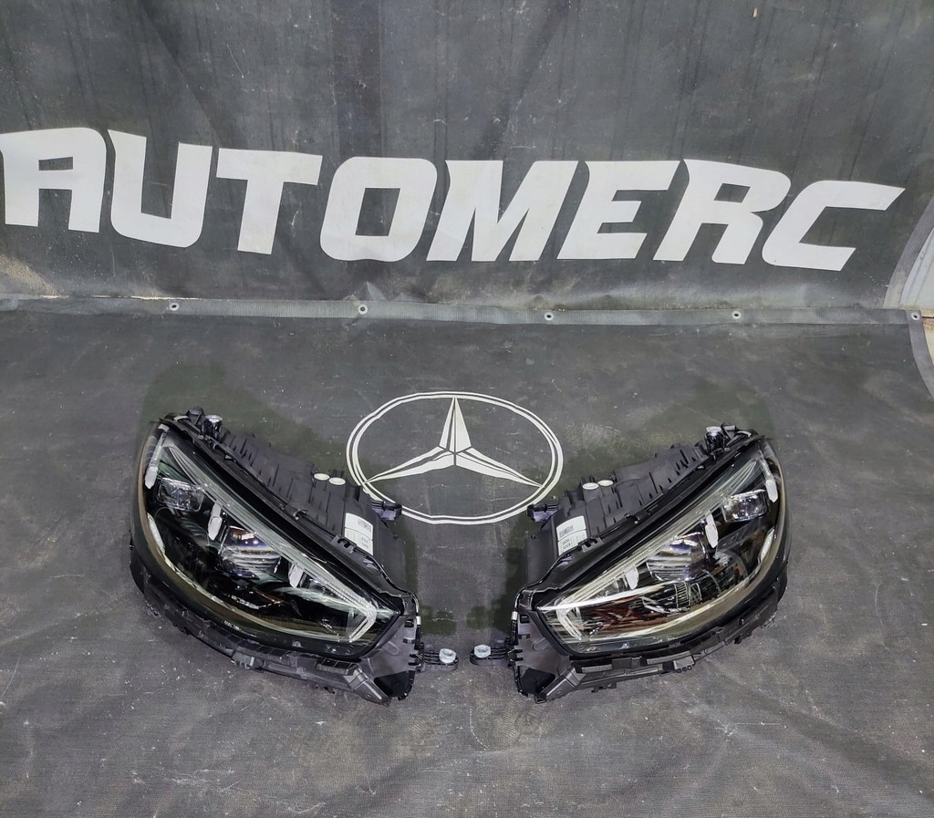 фото №1, Лампа mercedes s-klasa w223 digital light blue перед правая lub левая