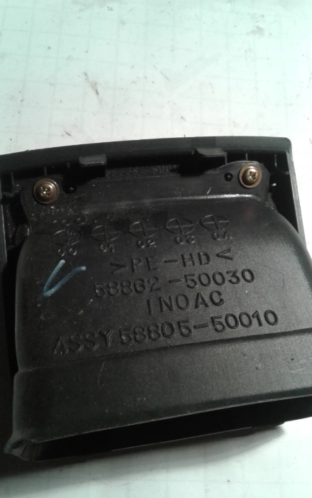 фото №2, Решітка обдув lexus ls 430 58862-50030