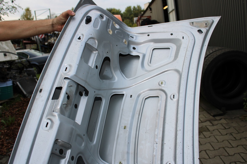 фото №11, Audi a8 d3 02-05 крышка багажника задняя задняя ly7w ładna