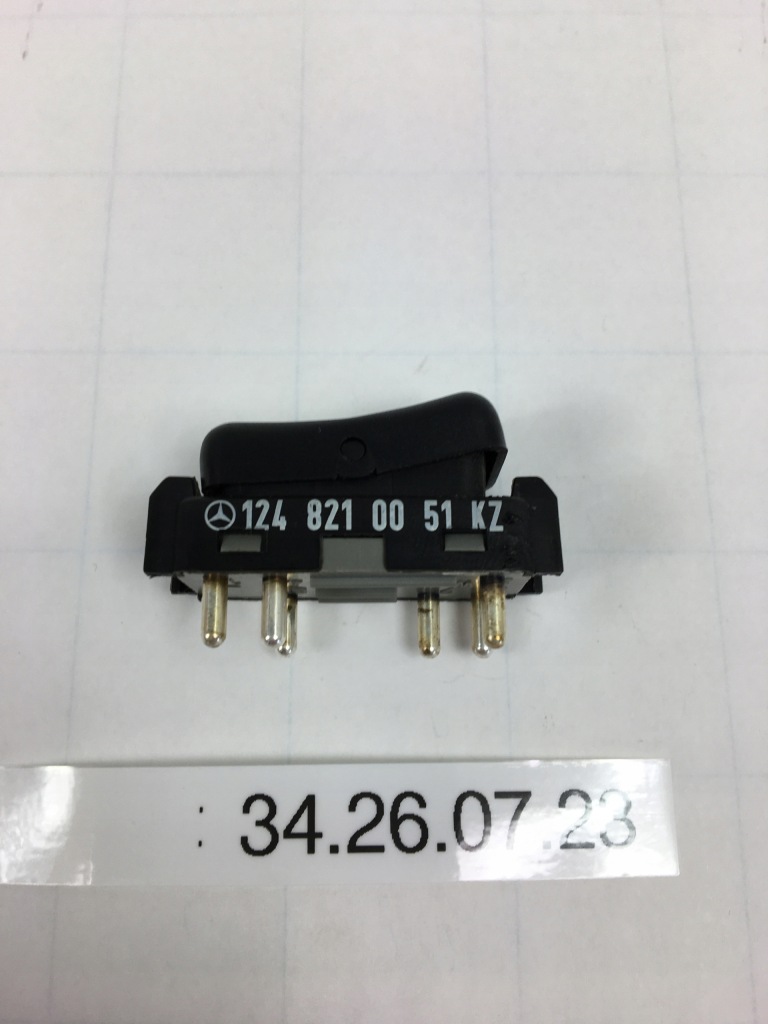фото №4, Кнопка омивач задня mercedes w124 1248210051