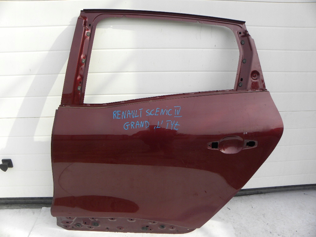 фото №1, Renault scenic iv,4 grand двері задні ліва сторона 16-2023 rok