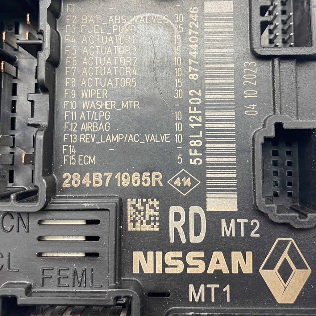 фото №15, Модуль блок управления dacia jogger logan iii sandero iii 284b71965r