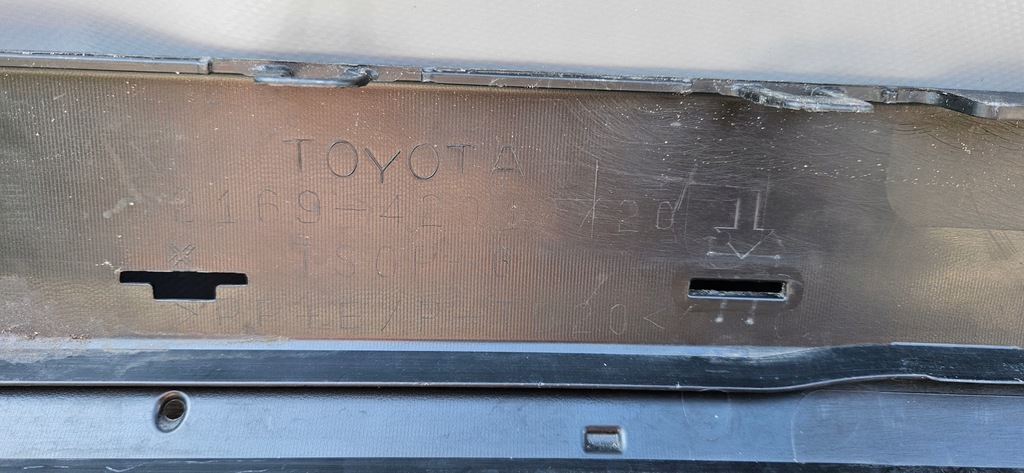 фото №9, Спойлер накладка бампера toyota rav4 lift 15-