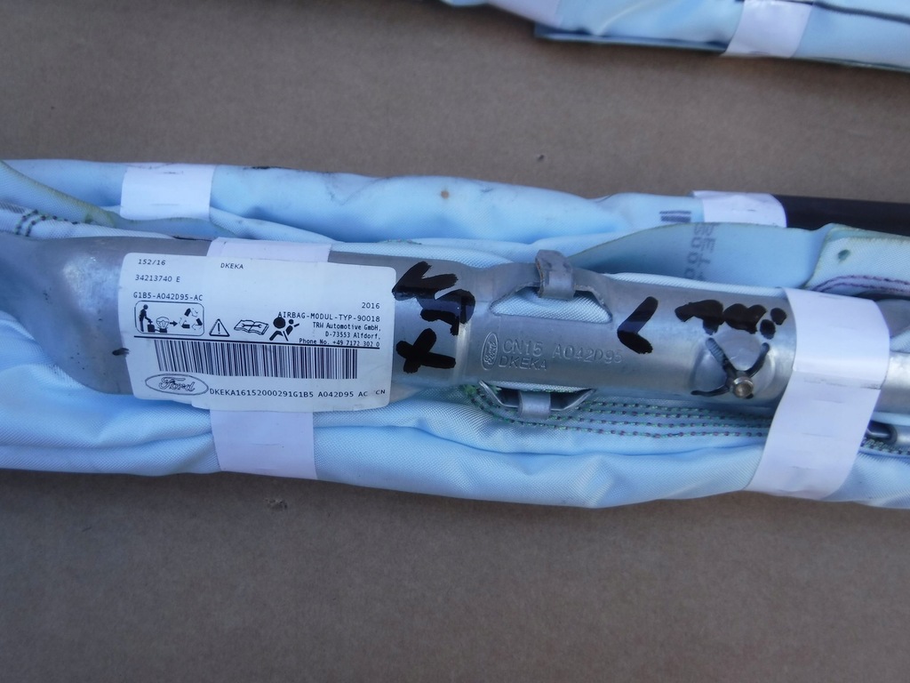 фото №6, Подушка безпеки подушка шторка безпеки ліва права ford ka plus