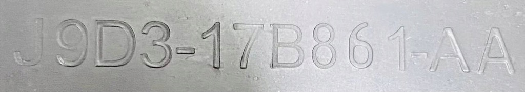 фото №10, Кронштейн крепления бампера заднего jaguar i-pace x590 j9d3-17b861-aa