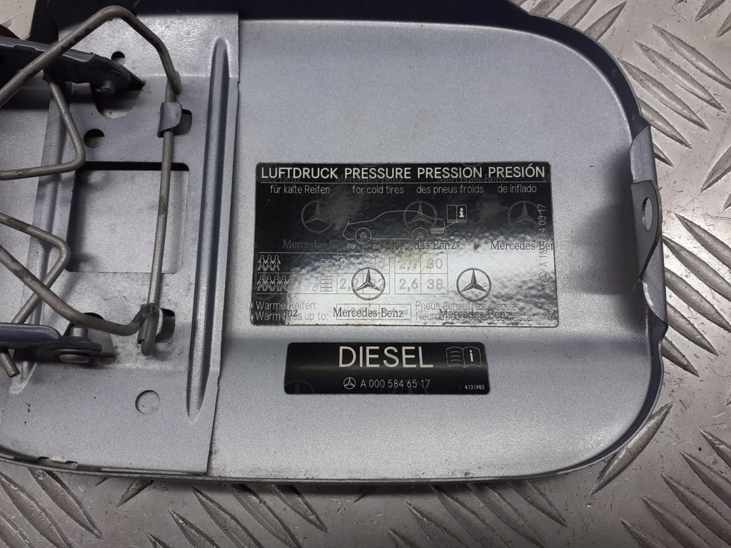 фото №2, Крышка заливной топлива бака mercedes w169 2.0 cdi