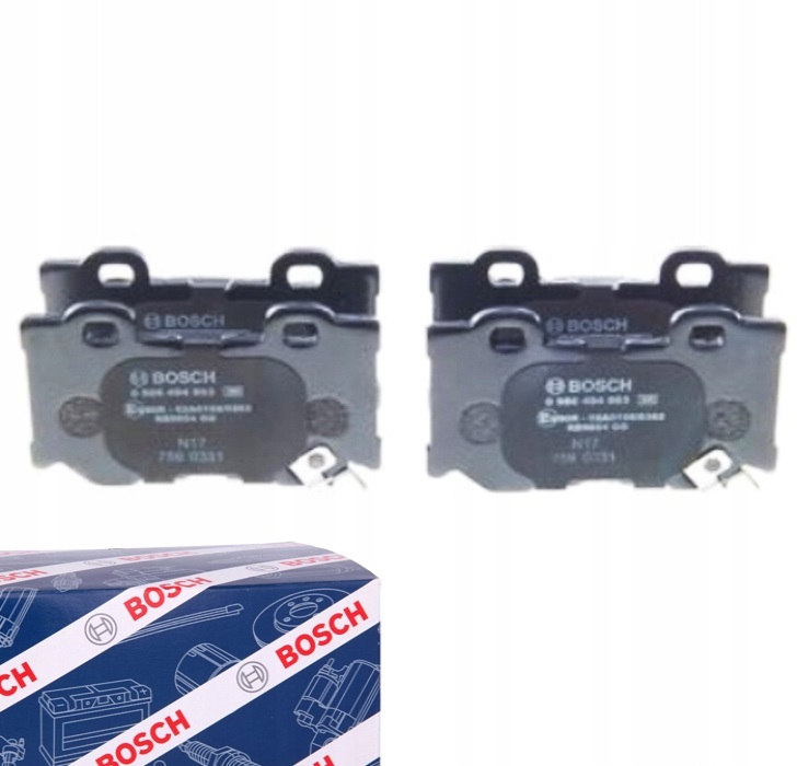 фото №1, Bosch 986 494 863 набор тормозных колодок тормозных, тормоза дисковые
