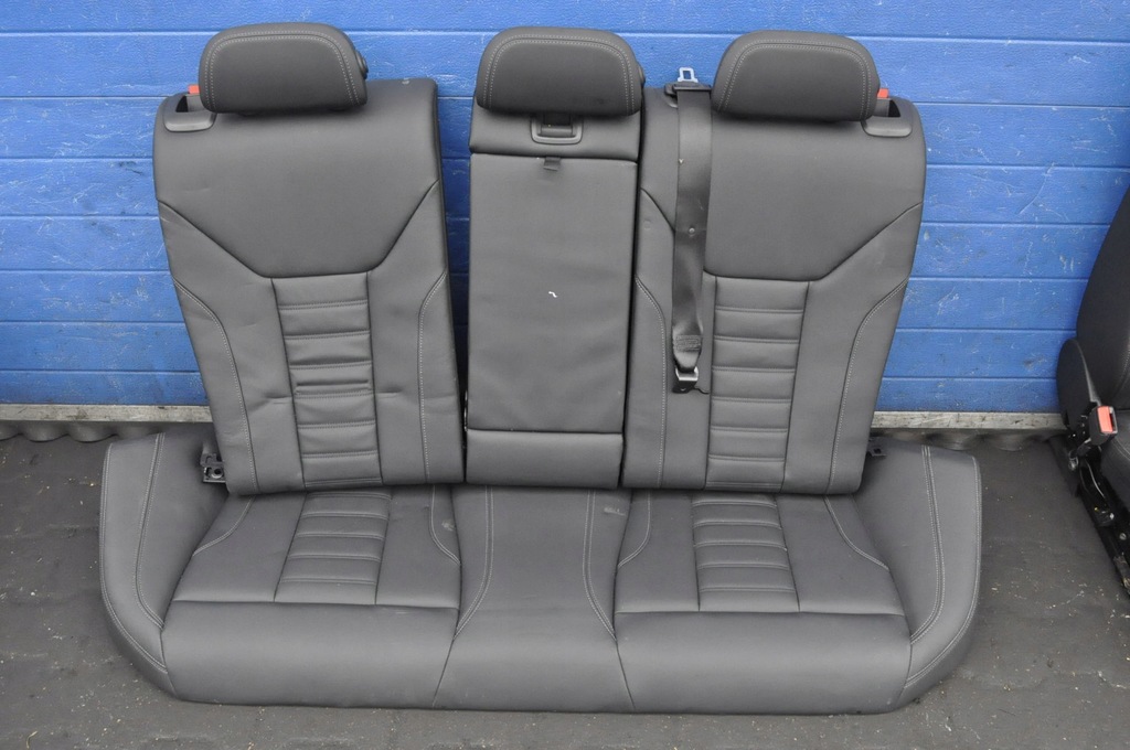 фото №9, Bmw i4 g26 сидіння заднє сидіння обшивки шкіра m-pakiet anglik 23r