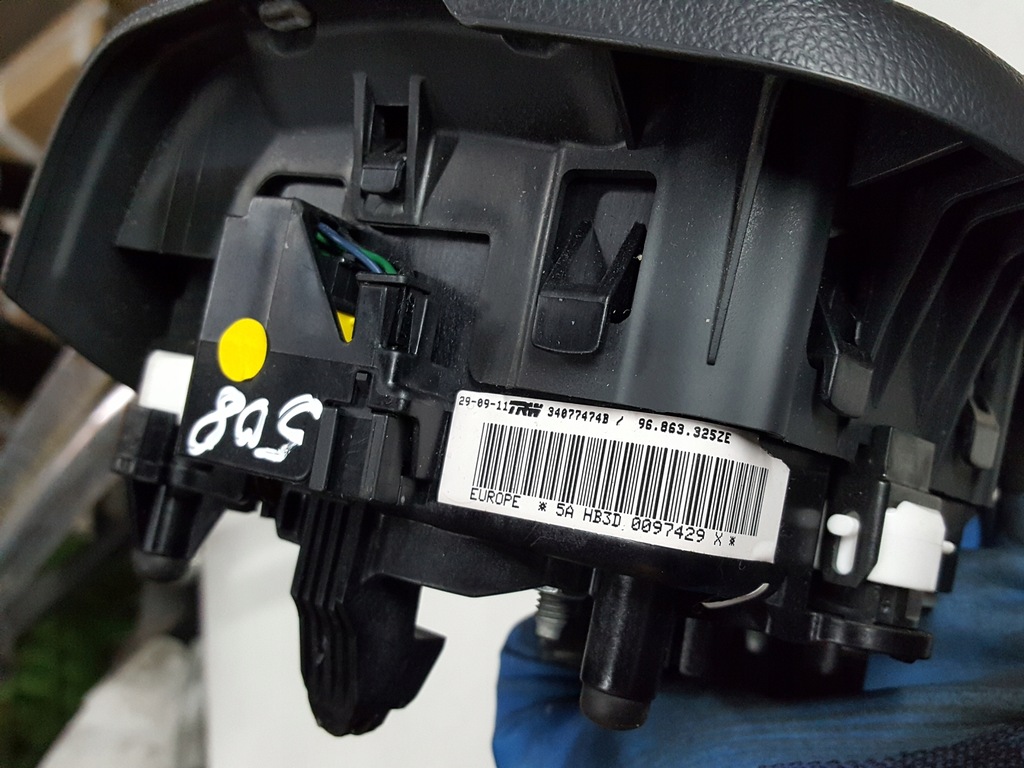 фото №5, Peugeot 508 i 10-14r подушка подушка безпеки водія