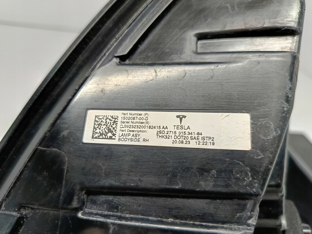 Tesla 3 iii рестайлінг  y my 20-лампа фара світло правий задній led 1502087-00-d Недорого